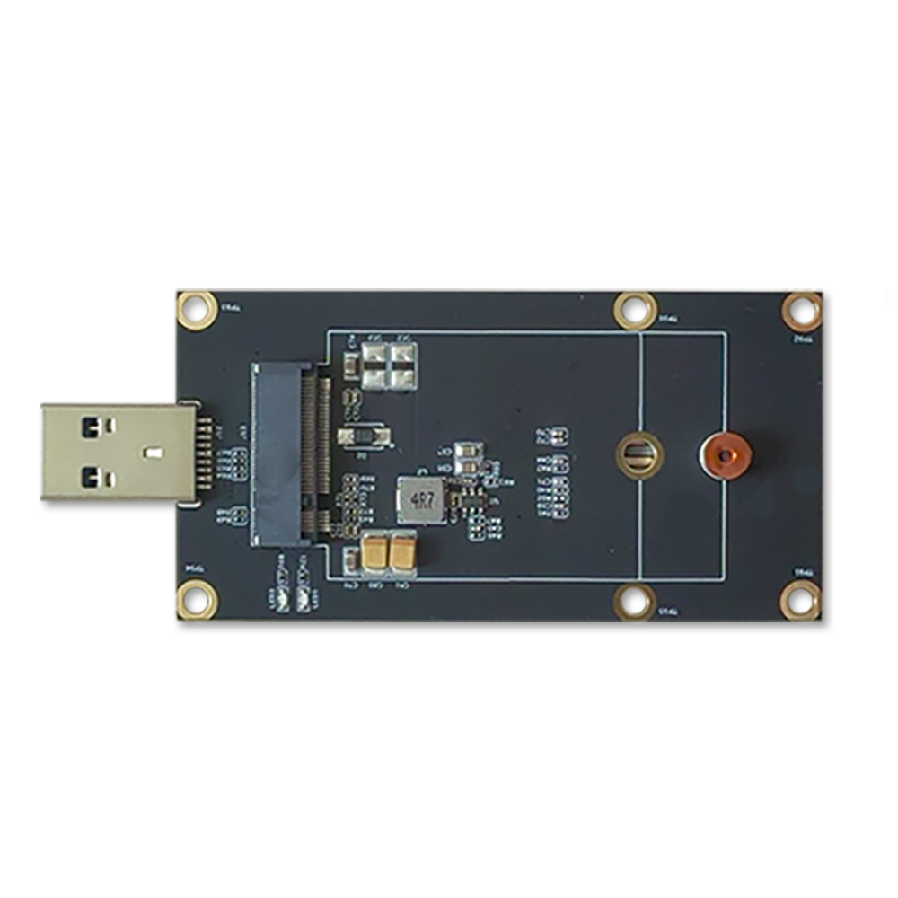 5G LTE USB Adapter M.2 (NGFF) to USB3.0 Dongle with Drawer SIM Card Slot – Compatible with RM500Q, RM520N, FM160, and Other 5G Modules