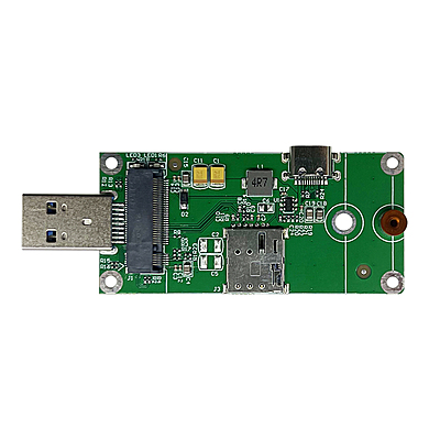 5G LTE USB Adapter M.2 (NGFF) to USB3.0 with Nano SIM Slot & Type-C Power – Supports Quectel RM500Q, RM520N, Fibocom FM160, and Other 5G M.2 Modules
