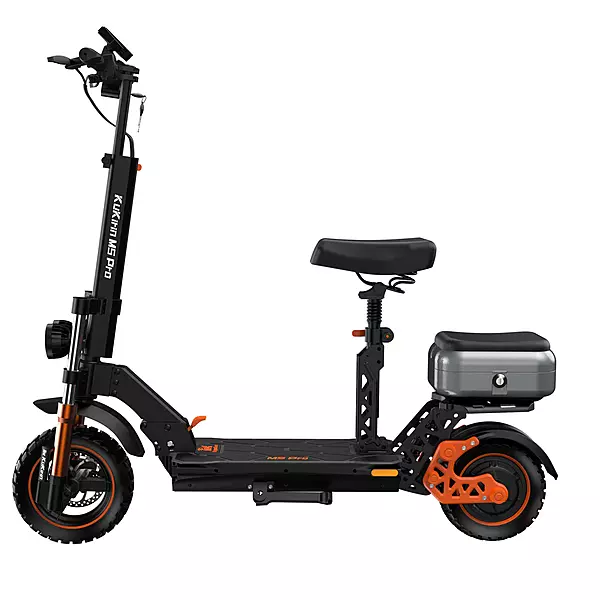 Kugoo M5 Pro, Max Speed 52km/h Medium speed mileage  70km Motor Power： 1200W, Battery 48V/21 Ah