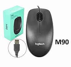 LOGITECH Corded Mouse M90