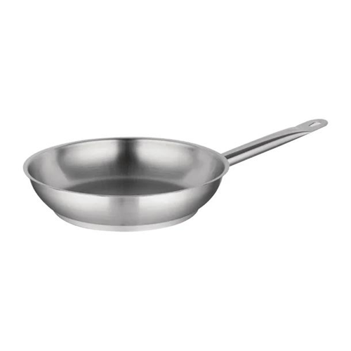 Vogue Stainless Steel Frying Pan 240mm  9 1/2" 1.95Ltr