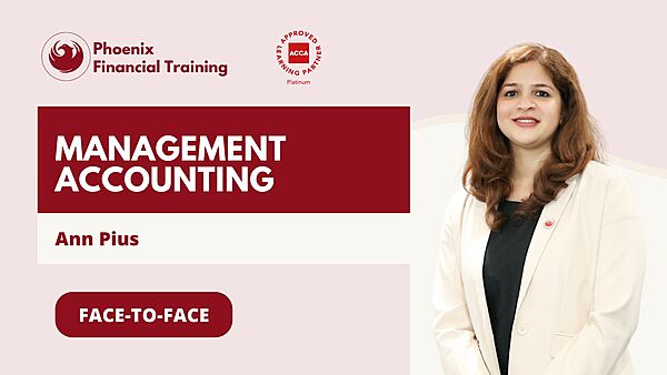 (MA) Management Accounting - Face to Face 2026
