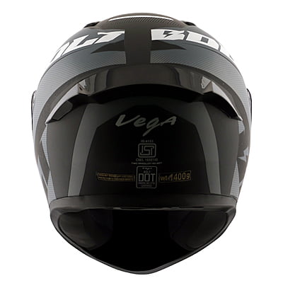 VEGA BOLT MACHO DULL BLACK GREY C/V (L)