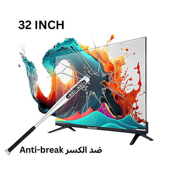 MAGIC 32'' Anti break android 14 MG32Y030FSBDC/14