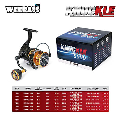 WEEBASS รอก - รุ่น KNUCKLE 3000 WEEBASS รอก - รุ่น KNUCKLE 3000