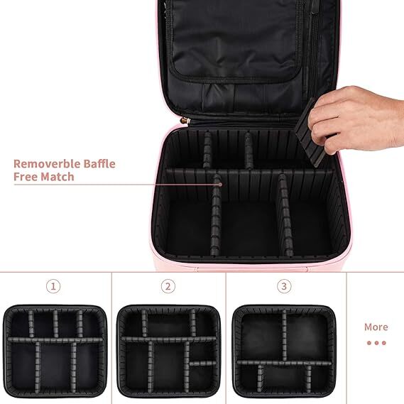 TRAVEL MAKE UP BAG FOR COSMETICS PROFESSIONAL MAKE UP BAG COSMETICS STORAGE BAG