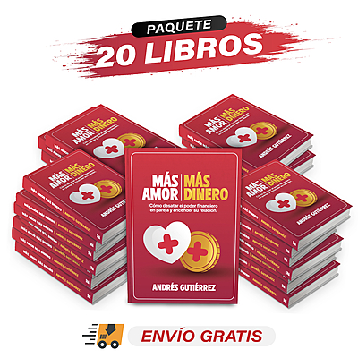 Paquete de 20 libros Más Amor Más Dinero