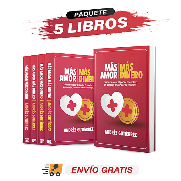 Paquete de 5 libros Más Amor Más Dinero Paquete de 5 libros Más Amor Más Dinero