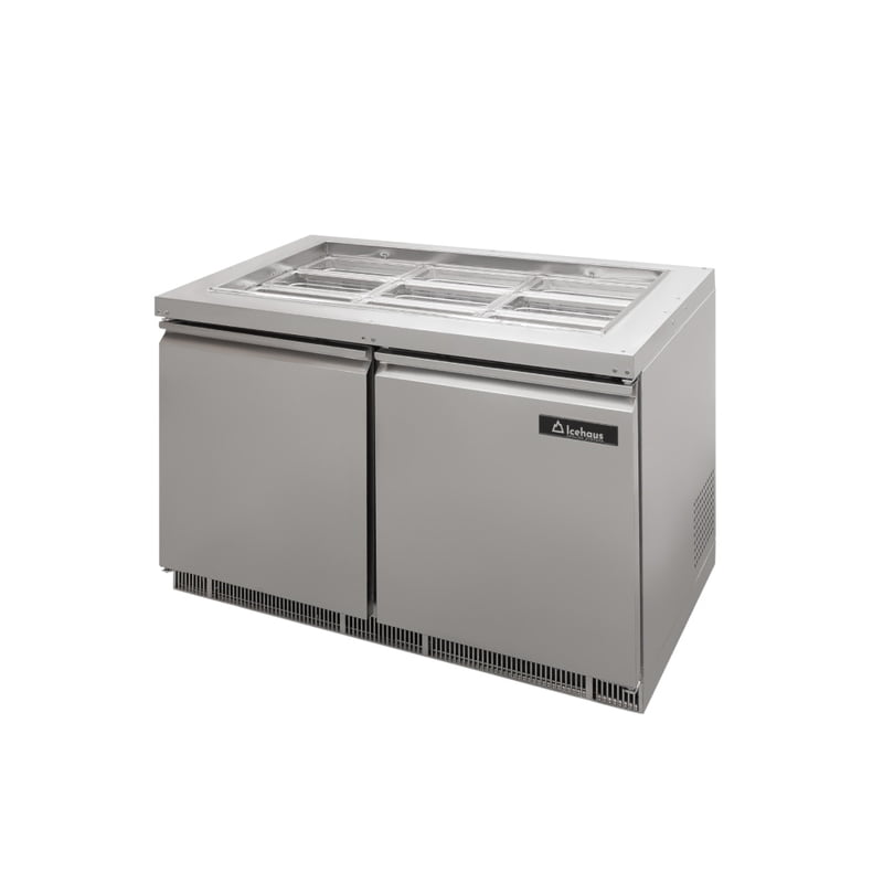 Mesa de autoservicio refrigerada 120 cm