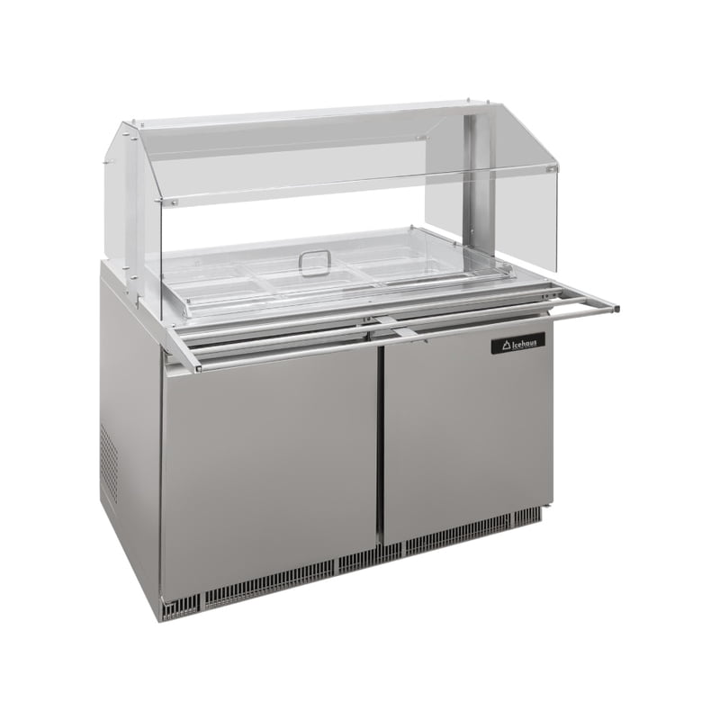 Mesa de autoservicio refrigerada 120 cm