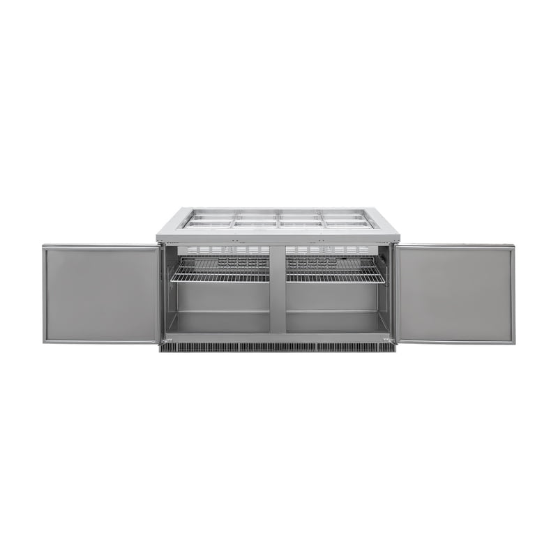Mesa de autoservicio refrigerada 150 cm