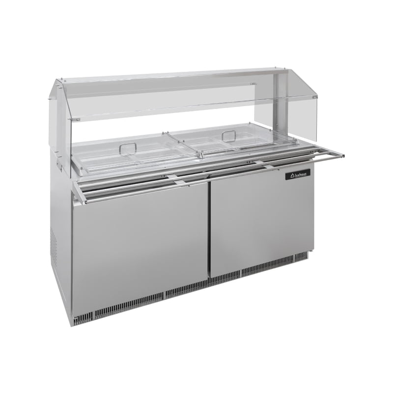 Mesa de autoservicio refrigerada 150 cm