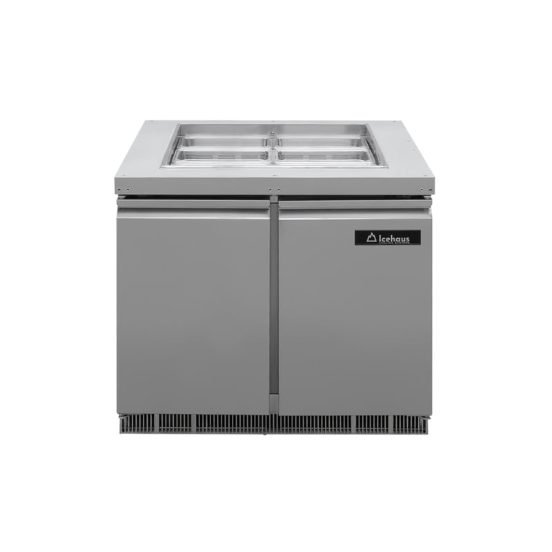 Mesa de autoservicio refrigerada 90 cm