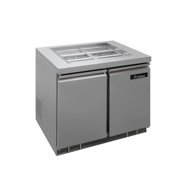 Mesa de autoservicio refrigerada 90 cm