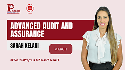 Advanced Audit and Assurance (AAA)-Face to Face-March Advanced Audit and Assurance (AAA)-Face to Face-March