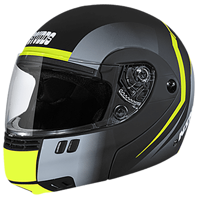 STUDDS NINJA 3G D6  BLACK N5 YELLOW C/V (L)
