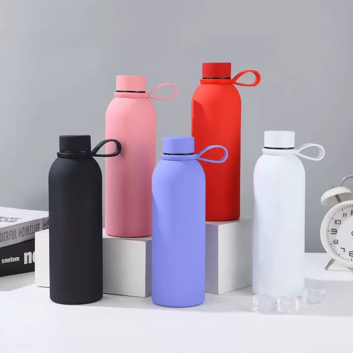 MATTE BOTTLE WITH HANDLE