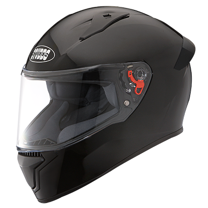 STUDDS THUNDER MATT BLACK C/V (XL) WITH SPOILER