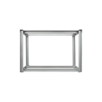 Base de modular de 3 pies aluminizada