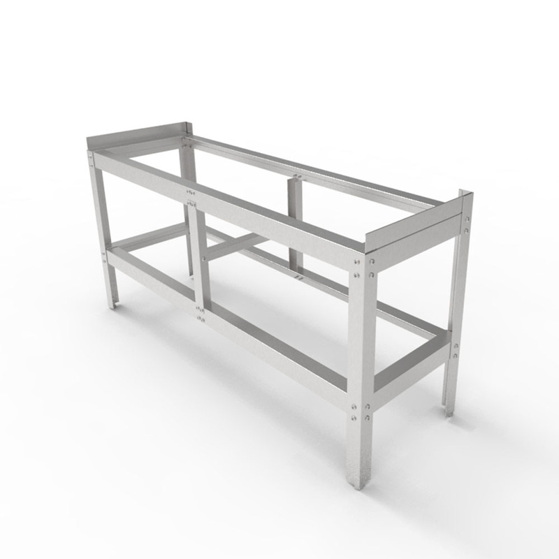 Base para Modulares Slim de 4 Pies MBA-124-17