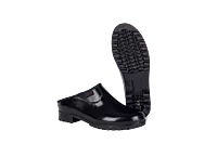 Marina Black Black Slip-on Clog