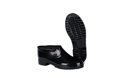 Marina Black Black Slip-on Shoe