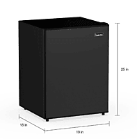 Magic Chef MCAR240B2 2.4 Cu. Ft. Compact Refrigerator - All Refrigerator Magic Chef MCAR240B2 2.4 Cu. Ft. Compact Refrigerator - All Refrigerator