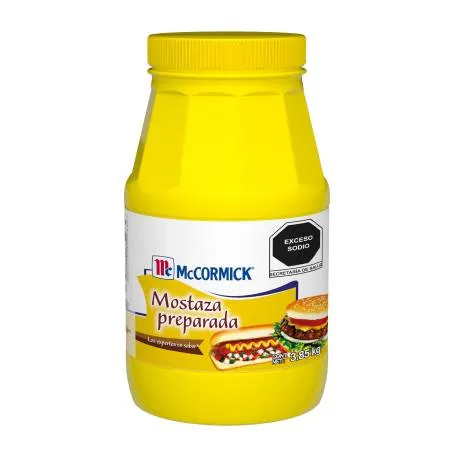 MCCORMICK MOSTAZA 3.8 KG