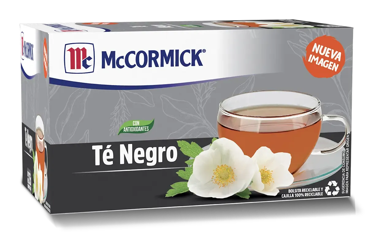 MCCORMICK TE NEGRO 25 PZAS DE 1.5 G