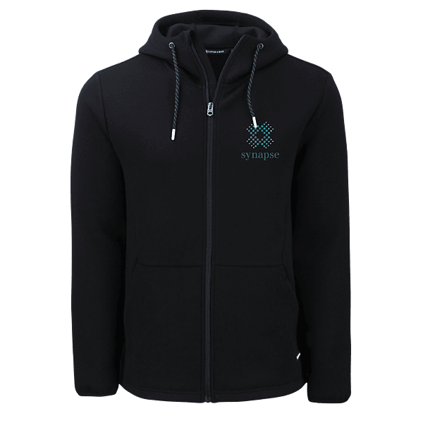 Cutter & Buck - Men's Roam Epic Versatility Hooded Jacket - Black