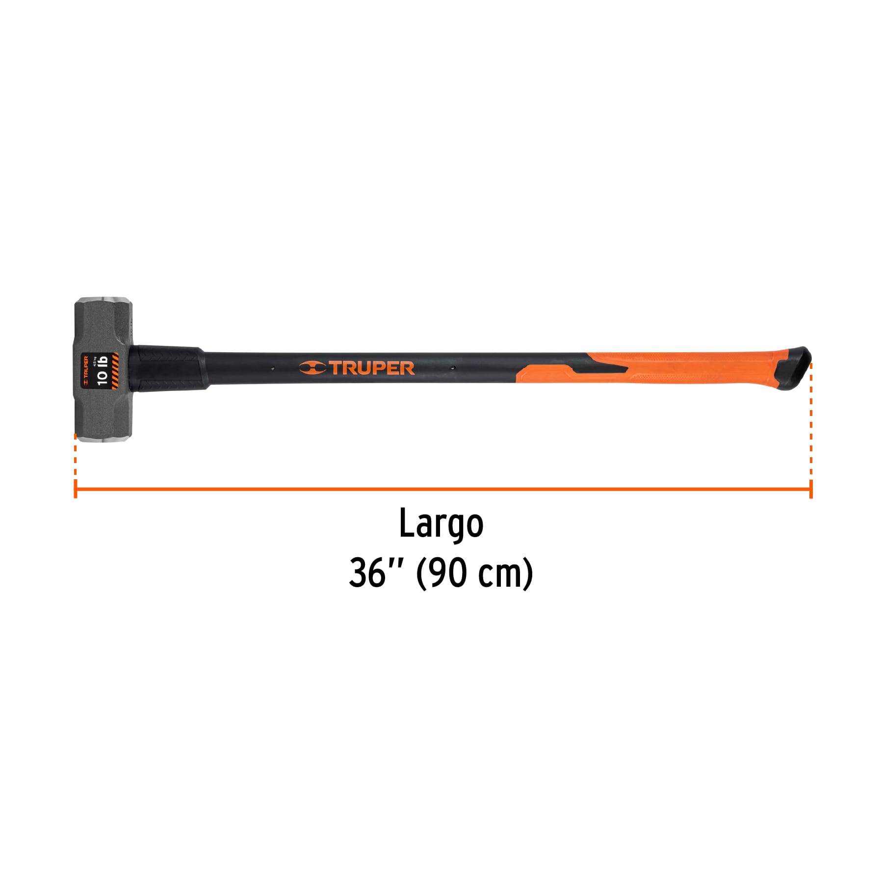marro-octagonal-10-lb-mango-fibra-de-vidrio-36-truper-md-10f-16540