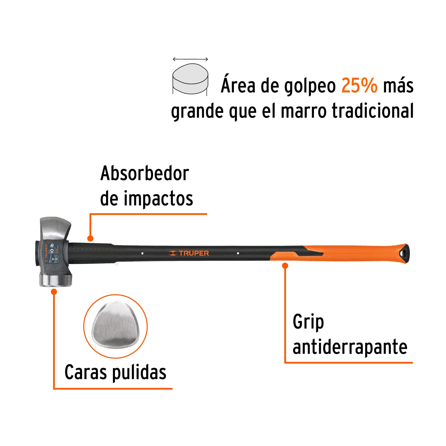 marro-demoledor-10-lb-mango-fibra-de-vidrio-36-truper-md-10fx-11135