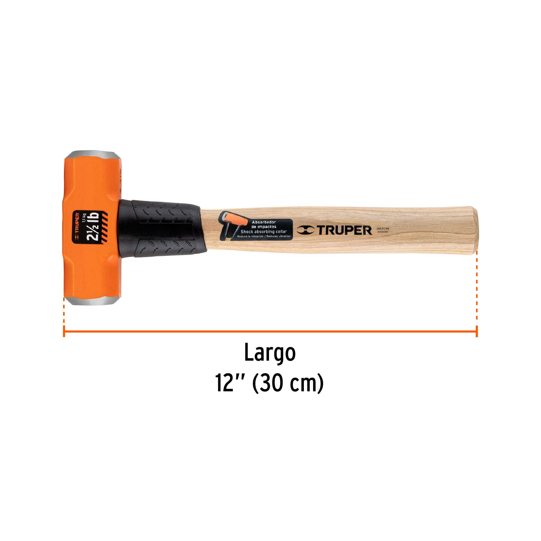 marro-octagonal-2-lb-mango-de-madera-12-truper-md-2m-16506