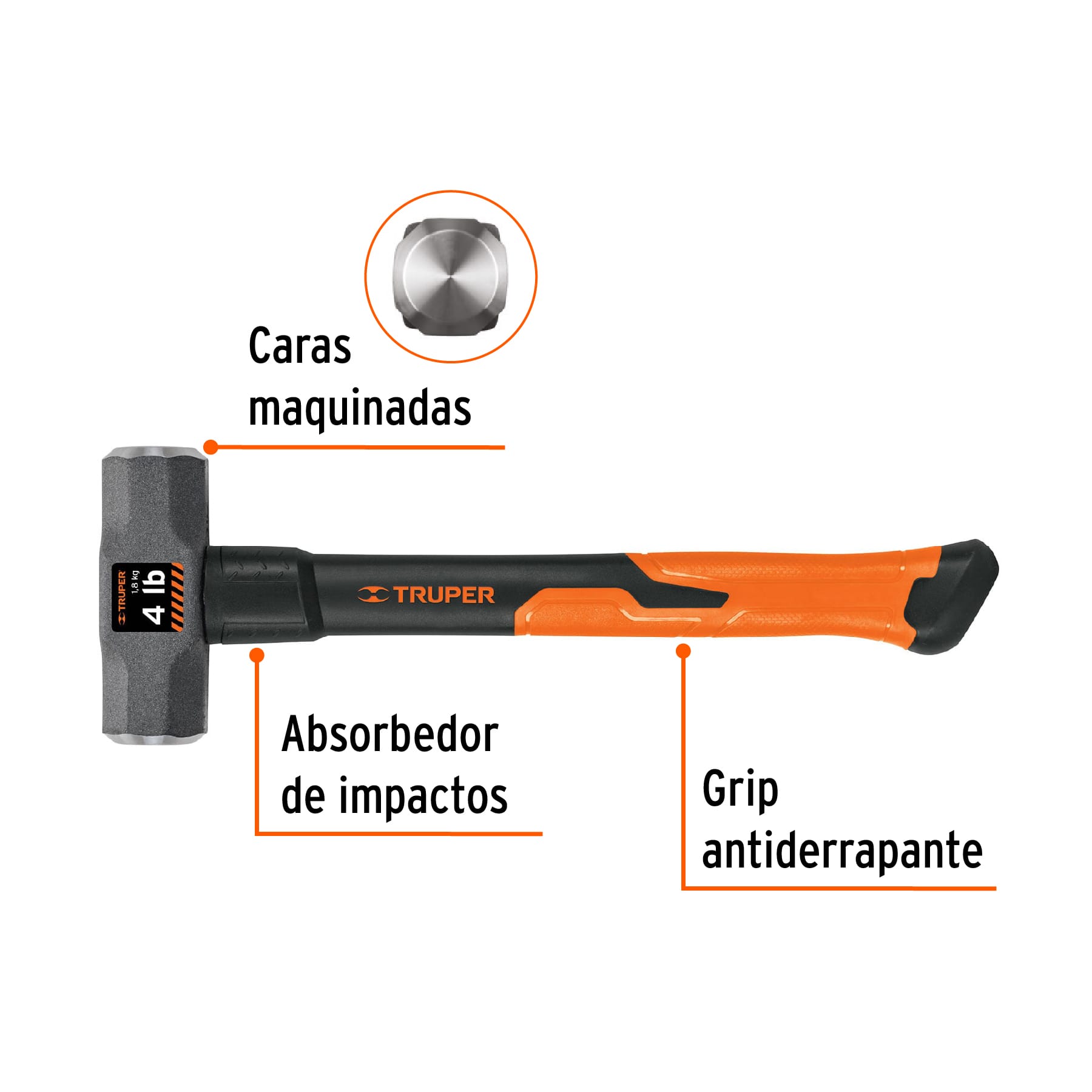 marro-octagonal-4-lb-mango-de-fibra-de-vidrio-14-truper-md-4f-16536