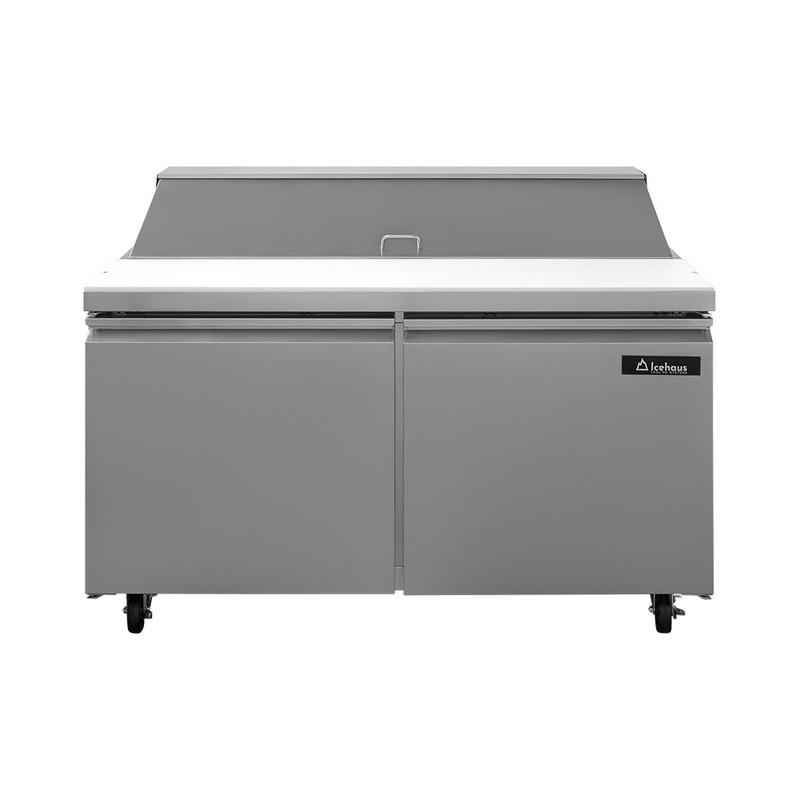Mesa para ensaladas 2 puertas 16.5 ft3