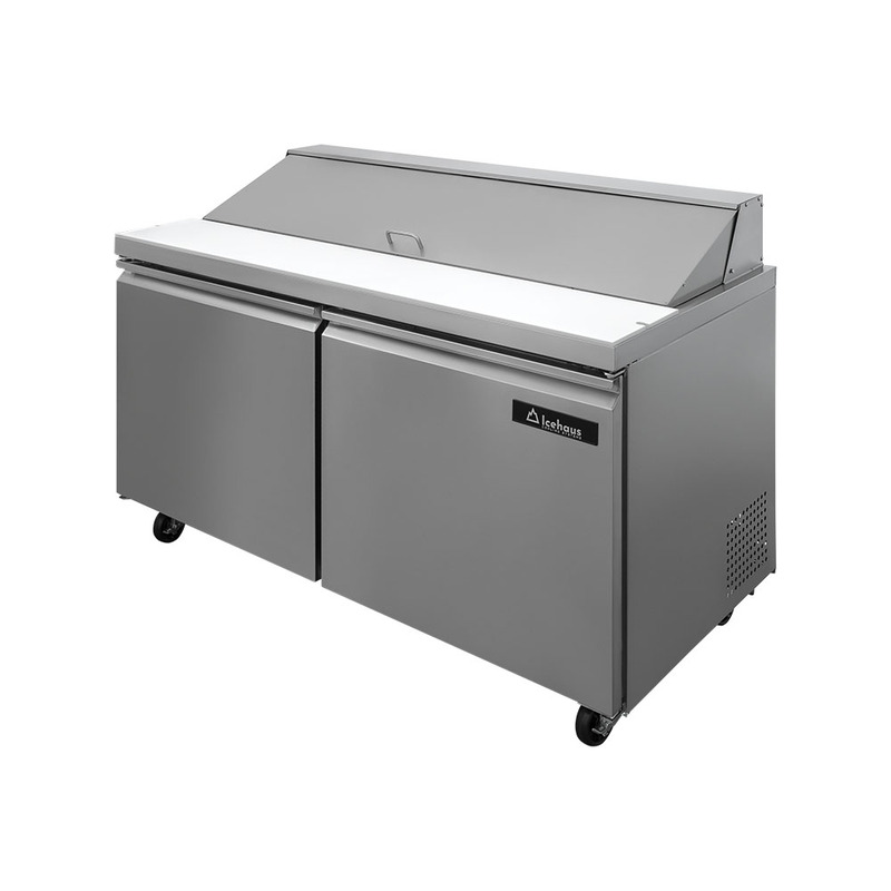 Mesa para ensaladas 2 puertas 16.5 ft3