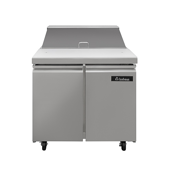 Mesa para ensalada de 2 puertas 9.1 ft3