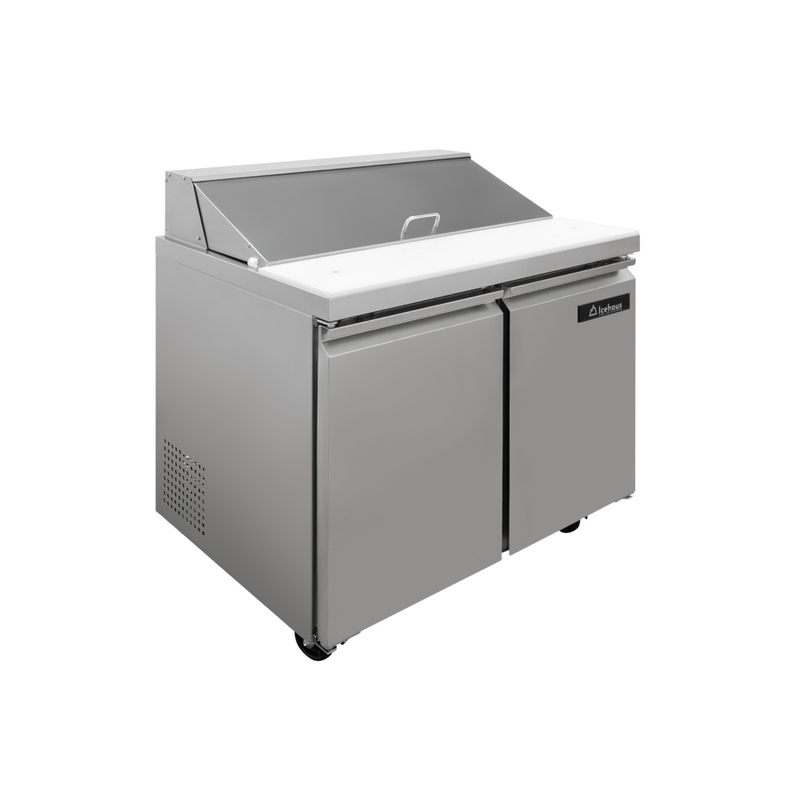Mesa para ensalada de 2 puertas 9.1 ft3