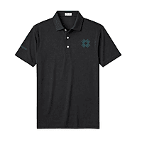 Peter Millar - Men's Solid Performance Polo Self Collar - Black Peter Millar - Men's Solid Performance Polo Self Collar - Black