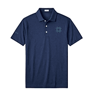 Peter Millar - Men's Solid Performance Polo Self Collar - Navy Peter Millar - Men's Solid Performance Polo Self Collar - Navy