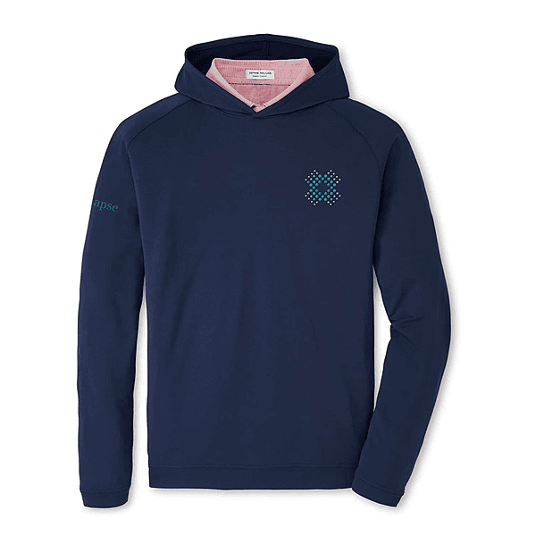 Peter Millar - Men's Pine Performance Hoodie - Navy Peter Millar - Men's Pine Performance Hoodie - Navy