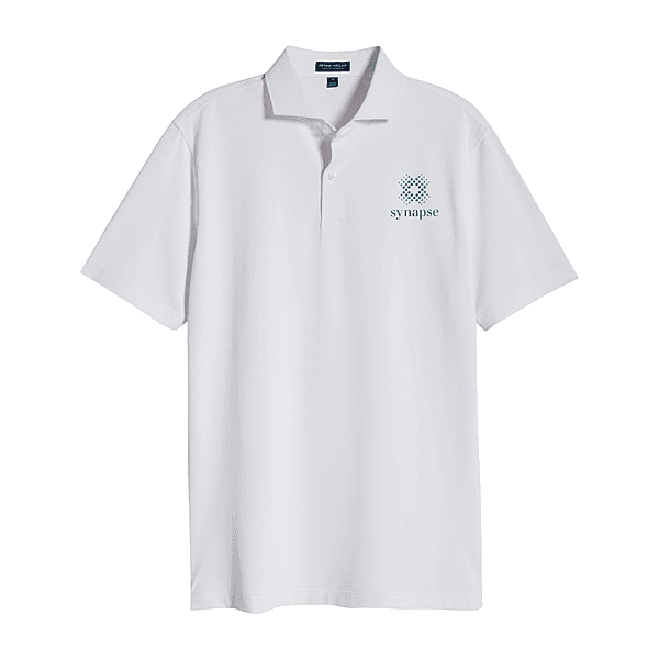 Peter Millar - Men's Soul Performance Mesh Polo - White Peter Millar - Men's Soul Performance Mesh Polo - White
