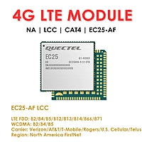 Quectel EC25 Series Mini PCIe & LCC 4G LTE Cat 4 Modules | Industrial IoT/M2M Cellular Modems