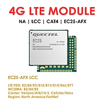 Quectel EC25 Series Mini PCIe & LCC 4G LTE Cat 4 Modules | Industrial IoT/M2M Cellular Modems