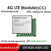 Quectel EC25 Series Mini PCIe & LCC 4G LTE Cat 4 Modules | Industrial IoT/M2M Cellular Modems