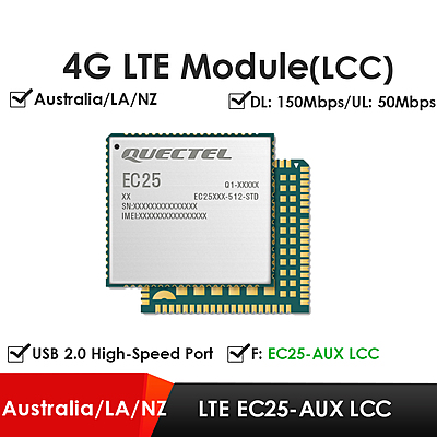 Quectel EC25 Series Mini PCIe & LCC 4G LTE Cat 4 Modules | Industrial IoT/M2M Cellular Modems