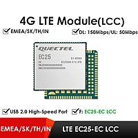 Quectel EC25 Series Mini PCIe & LCC 4G LTE Cat 4 Modules | Industrial IoT/M2M Cellular Modems