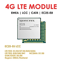 Quectel EC25 Series Mini PCIe & LCC 4G LTE Cat 4 Modules | Industrial IoT/M2M Cellular Modems