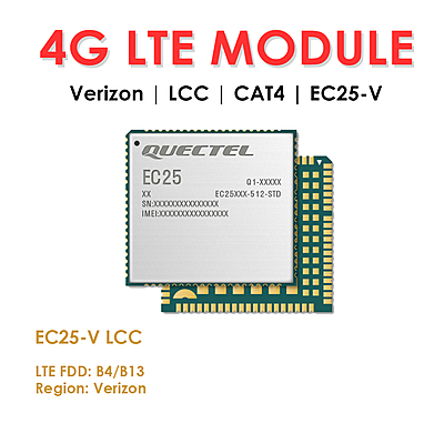 Quectel EC25 Series Mini PCIe & LCC 4G LTE Cat 4 Modules | Industrial IoT/M2M Cellular Modems