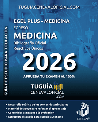 Guía CENEVAL Medicina 2026